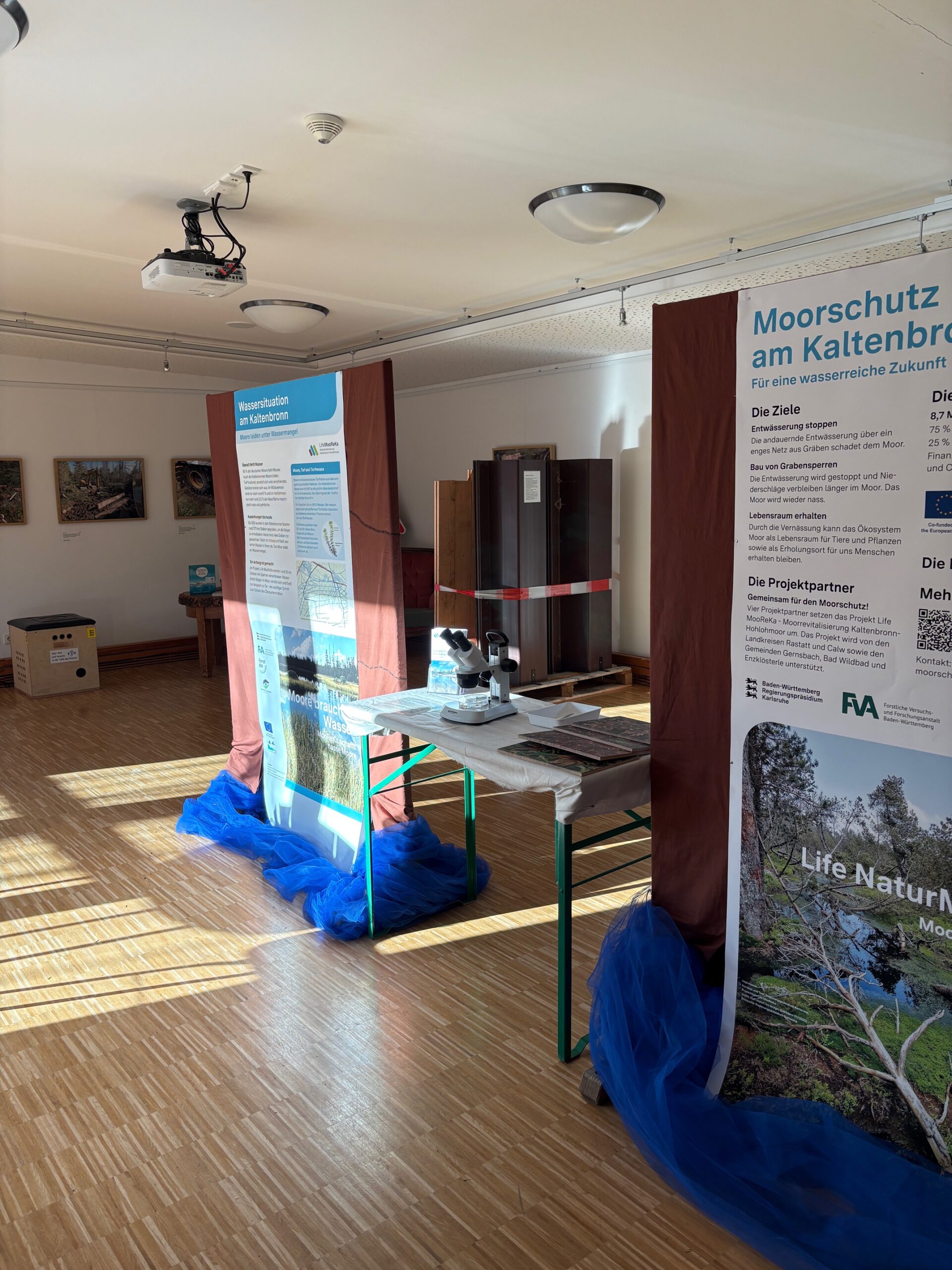 Ein Blick in die Sonderausstellung "Baustelle Moor"